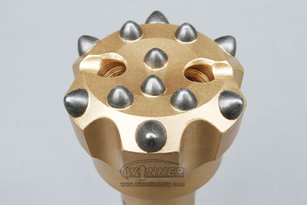 Concave Face Ballistic Button Bit